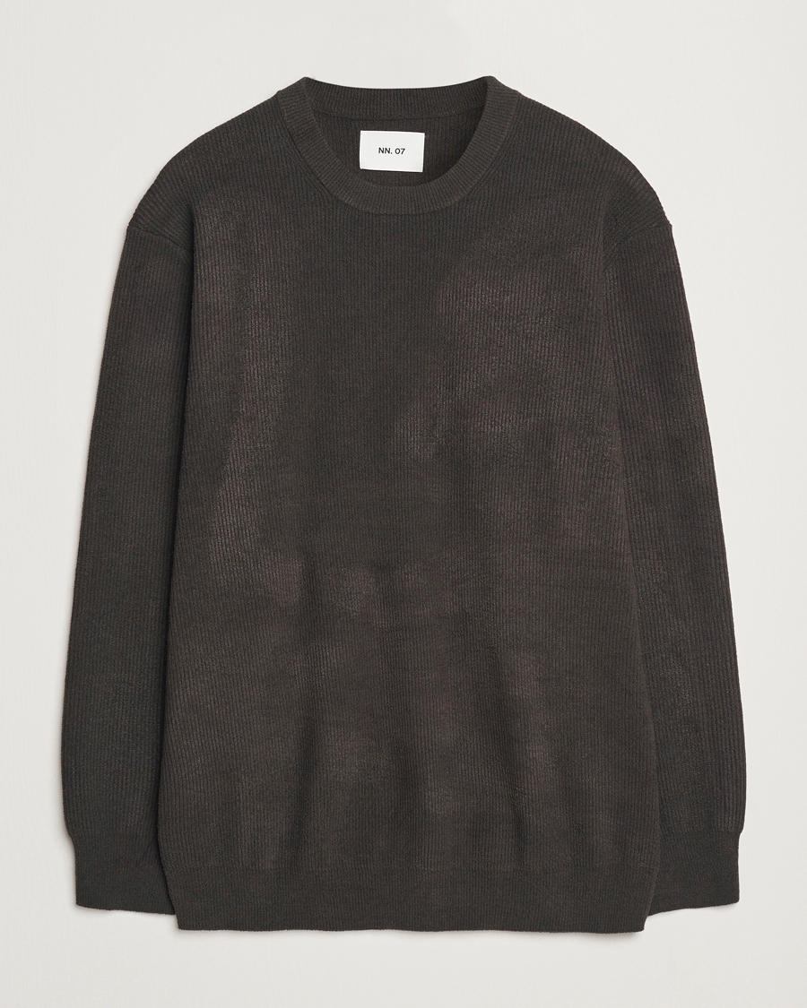 Herren | Pullover | NN07 | Danny Knitted Sweater Dark Army