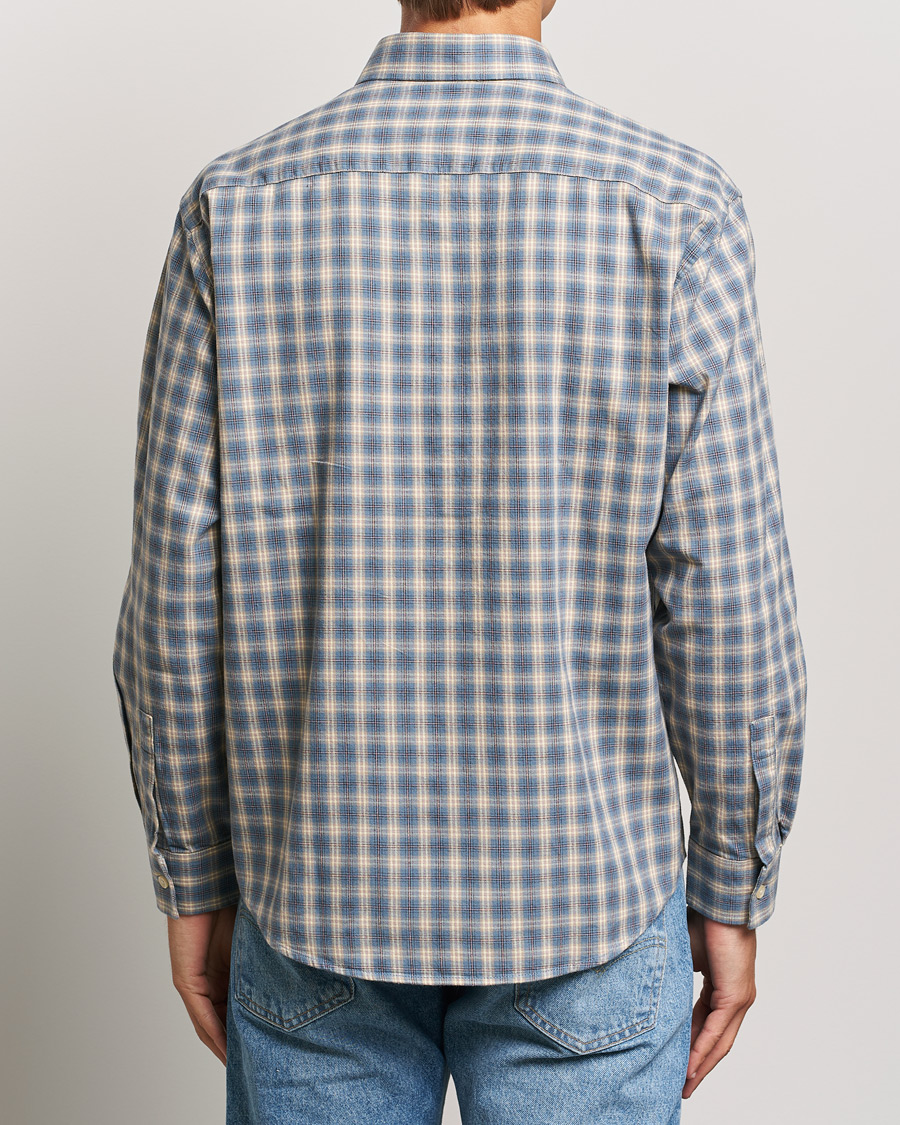 Herren | Hemden | NN07 | Deon Flannel Shirt Blue Multi