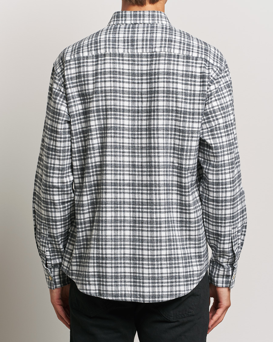 Herren | Hemden | NN07 | Deon Flannel Shirt Grey/White