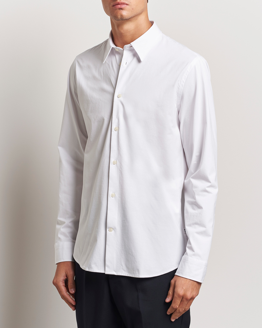 Herren | Hemden | NN07 | Elian Mercerized Cotton Shirt White