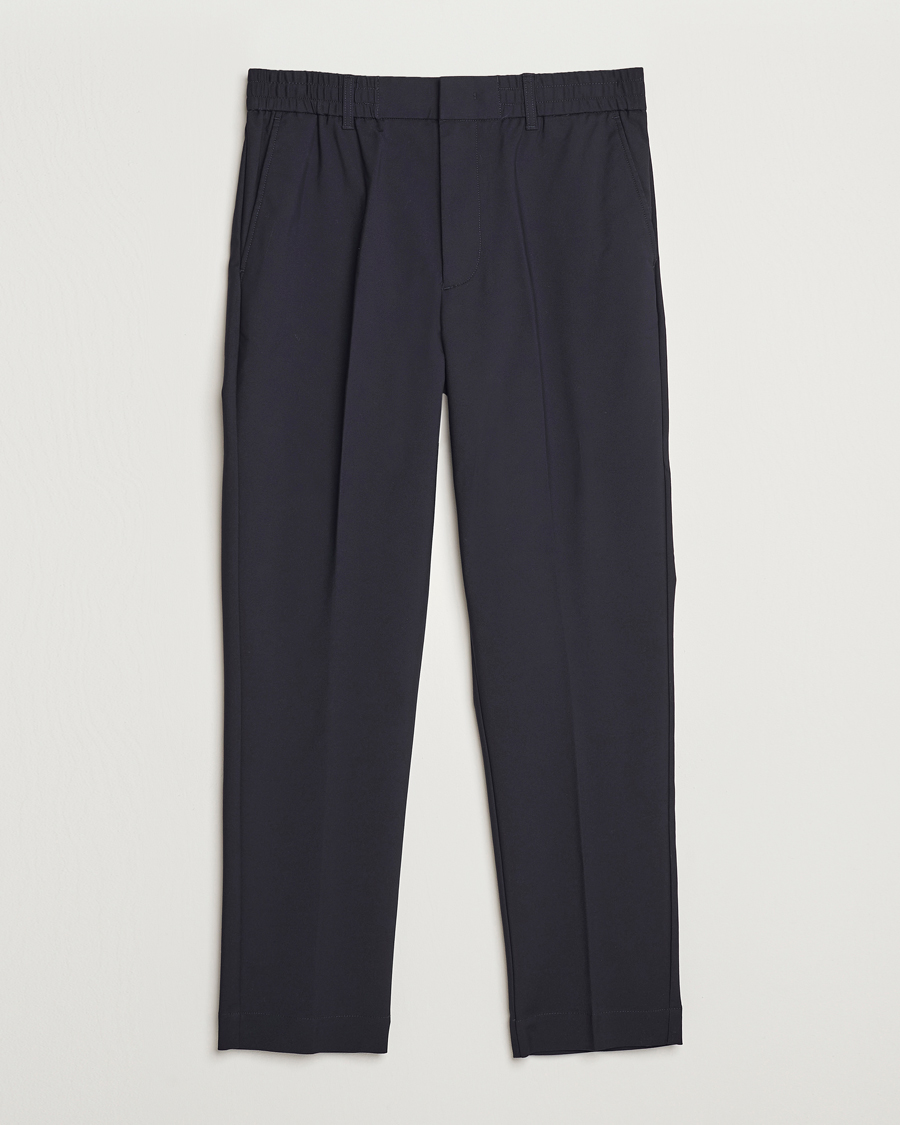 Herren | Hosen | NN07 | Billie Drawstring Trousers Navy Blue
