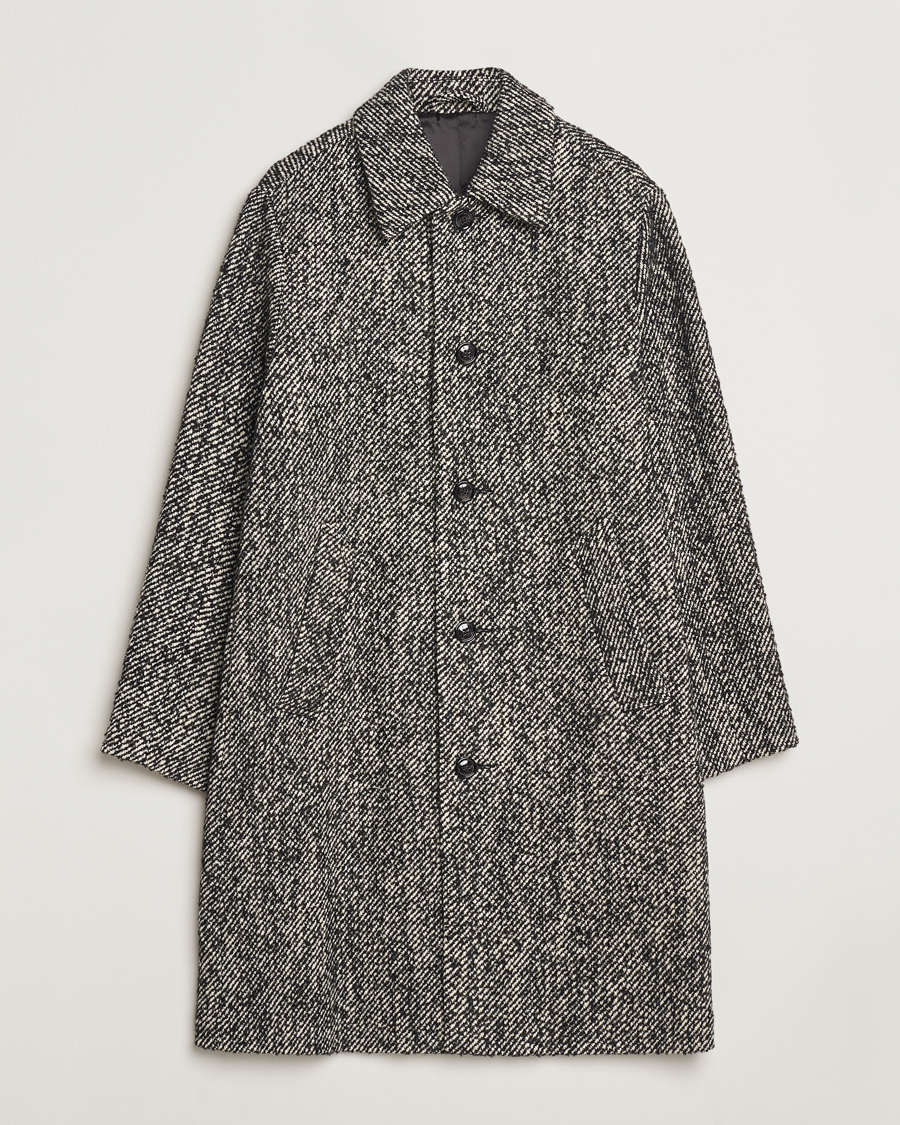 Herren | Jacken | NN07 | Franco Herringbone Coat Black