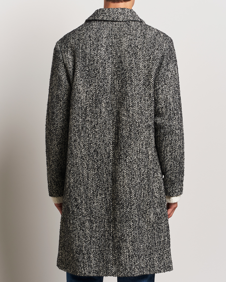 Herren | Jacken | NN07 | Franco Herringbone Coat Black