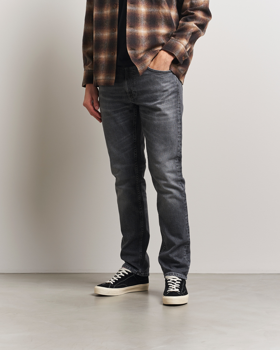 Herren | Jeans | Nudie Jeans | Lean Dean Jeans Grey Steel