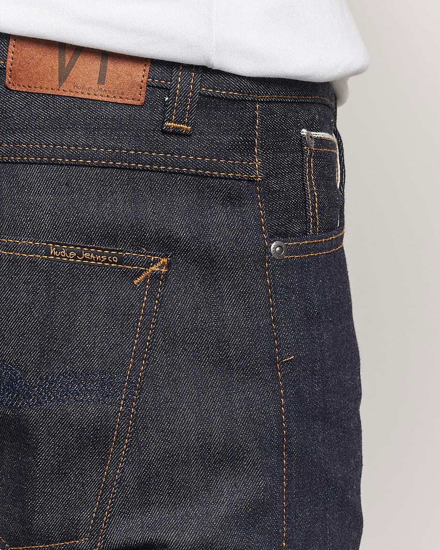 Herren | Jeans | Nudie Jeans | Lean Dean Jeans Dry Apex Selvage