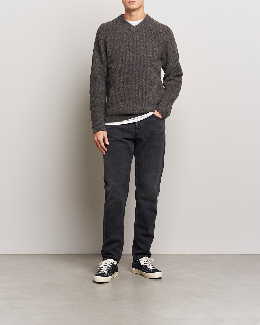 Herren | Jeans | Nudie Jeans | Steady Eddie II Jeans Black Change