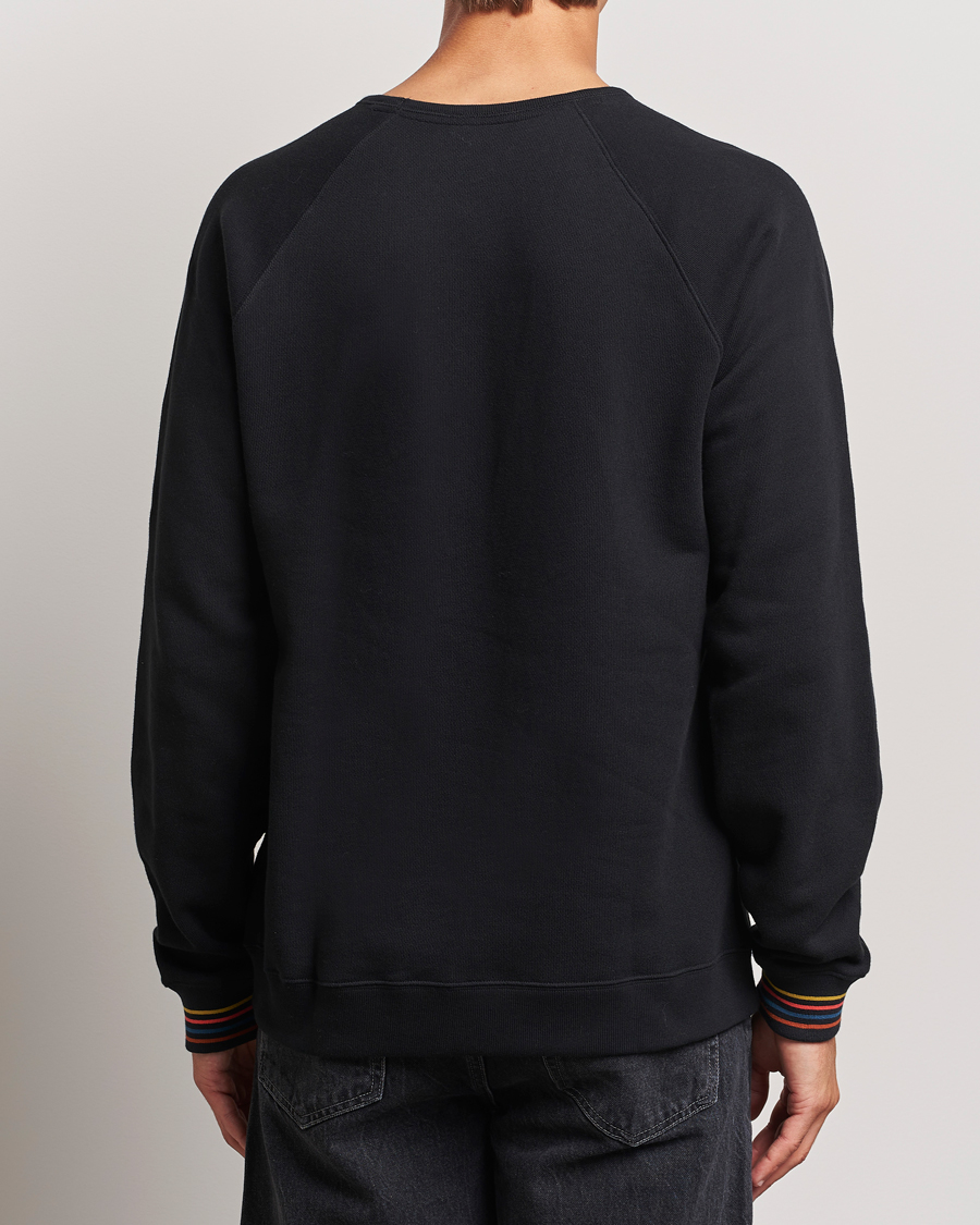 Herren | Pullover | Paul Smith | Artist Rib Crew Neck Sweatshirt Black