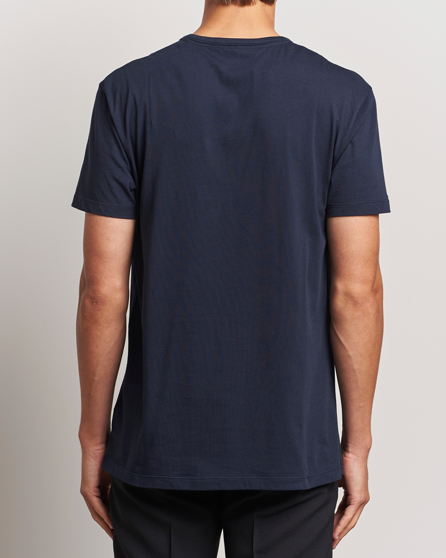 Herren | T-Shirts | Paul Smith | Artist Rib Crew Neck T-Shirt Navy