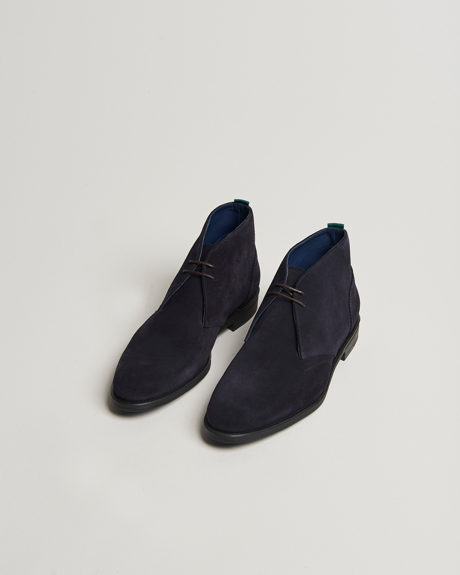 Herren | PS Paul Smith Drummond Suede Chukka Boot Navy | PS Paul Smith | Drummond Suede Chukka Boot Navy