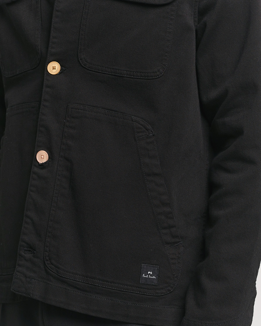 Herren | Hemden | PS Paul Smith | 4 Pocket Overshirt Black