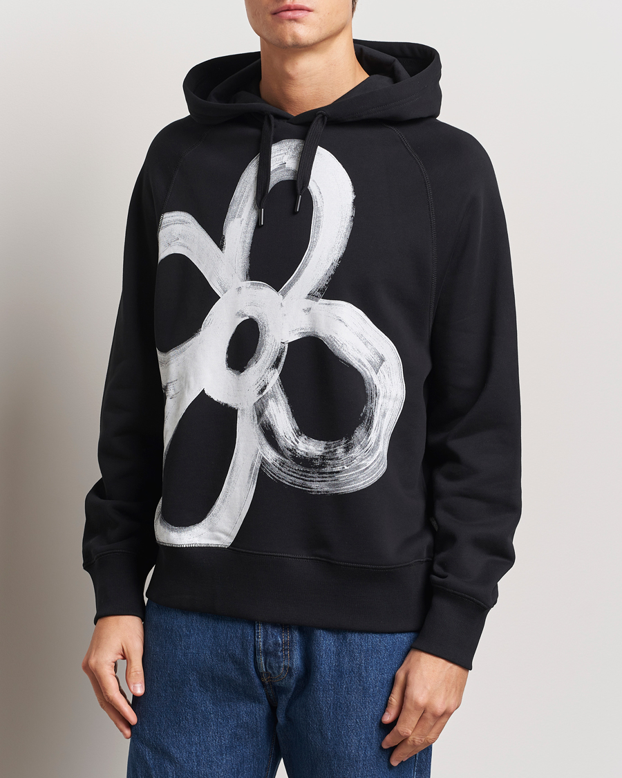 Herren | Pullover | PS Paul Smith | Happy Flower Hoodie Black