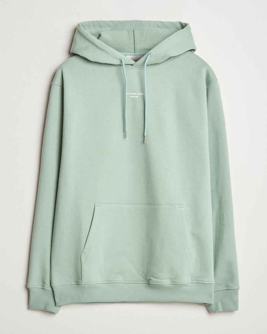 Herren | Pullover | Drôle de Monsieur | Classic Slogan Hoodie Water Green