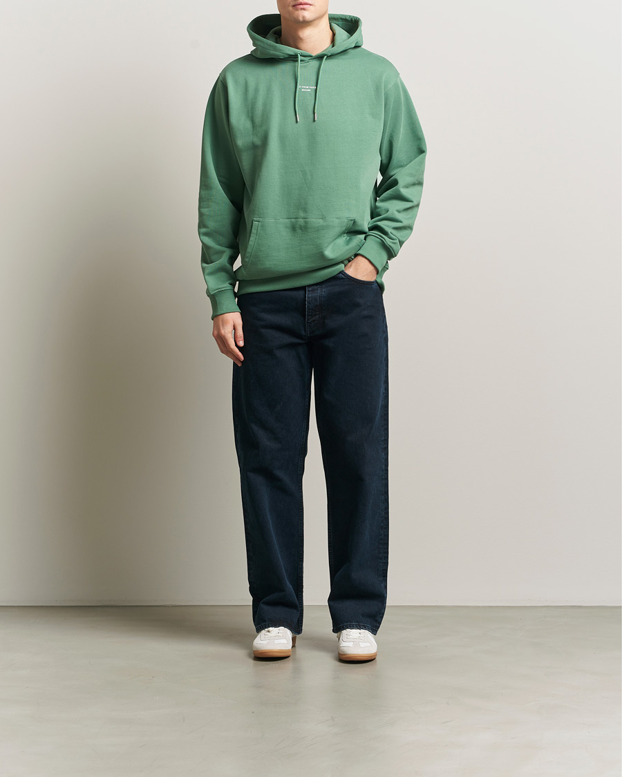 Herren | Pullover | Drôle de Monsieur | Classic Slogan Hoodie Water Green