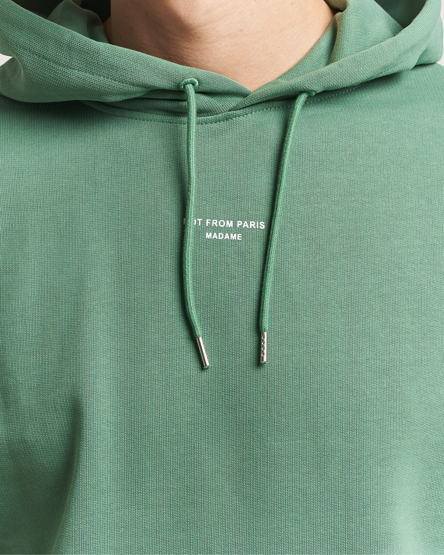Herren | Pullover | Drôle de Monsieur | Classic Slogan Hoodie Water Green