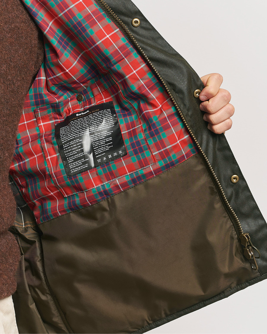 Herren | Jacken | Baracuta | x Barbour Wax Gilet Olive