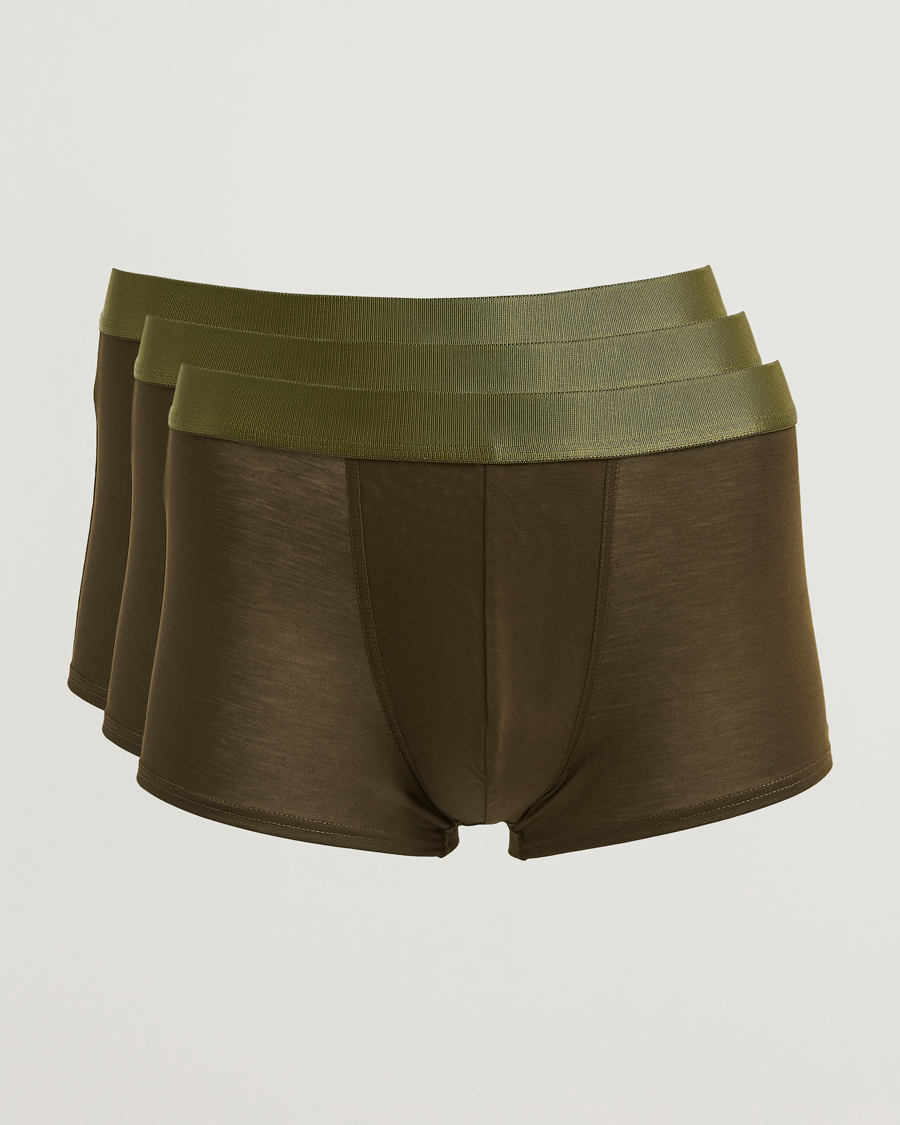 Herren | Unterwäsche | CDLP | 3-Pack Boxer Trunk Olive Green