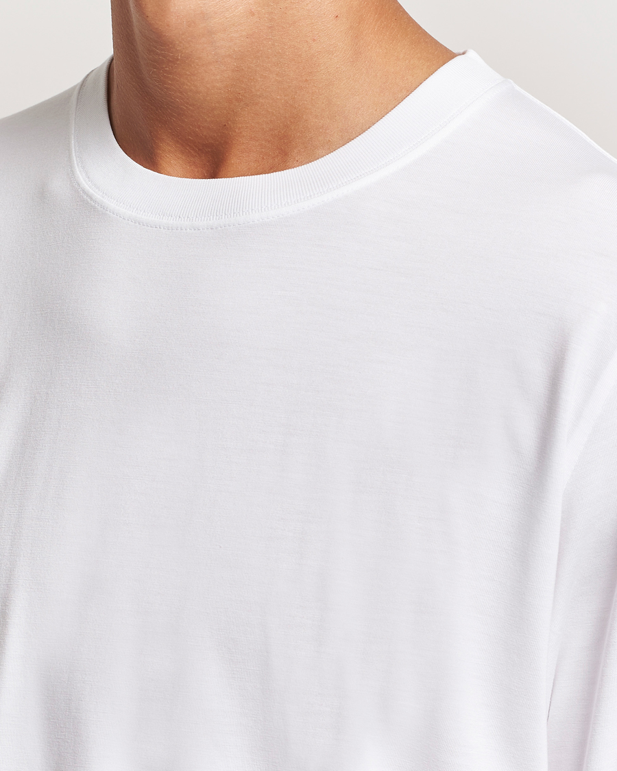 Herren | T-Shirts | CDLP | Midweight Long Sleeve T-Shirt White