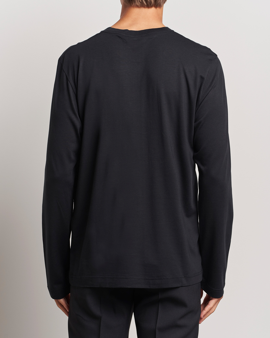 Herren | T-Shirts | CDLP | Midweight Long Sleeve T-Shirt Black