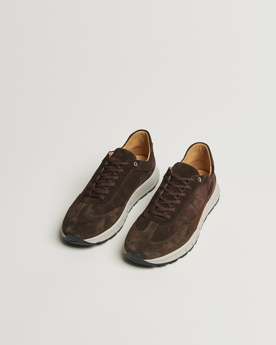 Herren | Sneaker | CQP | Renna Suede Runner Dark Brown