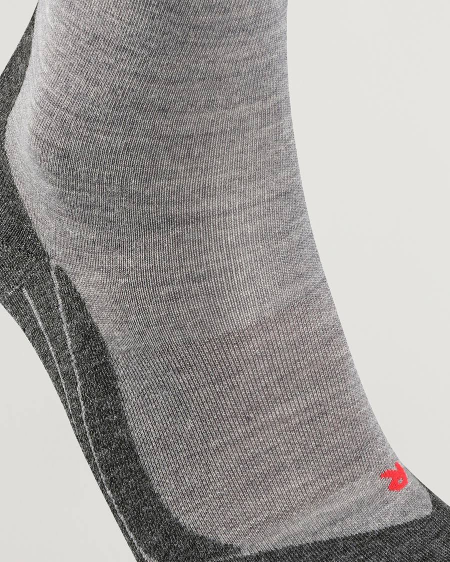 Herren | Unterwäsche | Falke Sport | RU4 Endurance Wool Running Socks Light Grey Mel