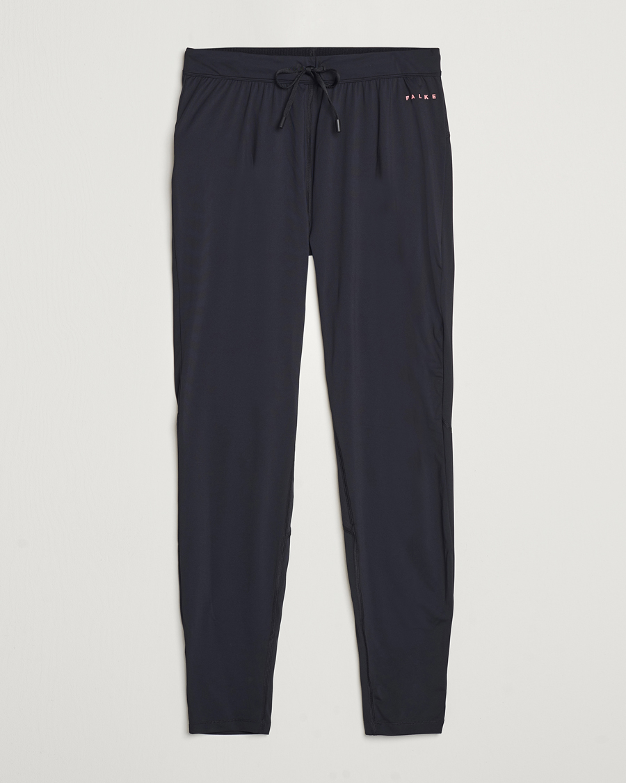 Herren | Hosen | Falke Sport | Running Pants Black