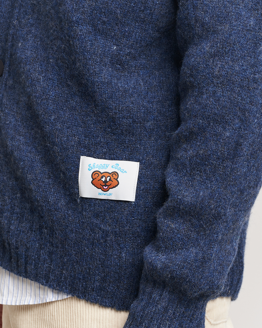 Herren | Pullover | Howlin' | Shaggy Bear Cardigan Denim