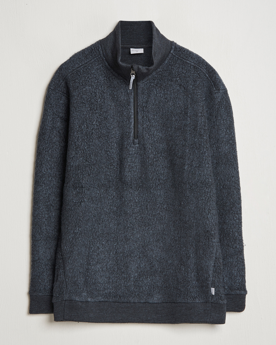 Herren | Pullover | Houdini | Alto Wool/Tencel Half Zip True Black