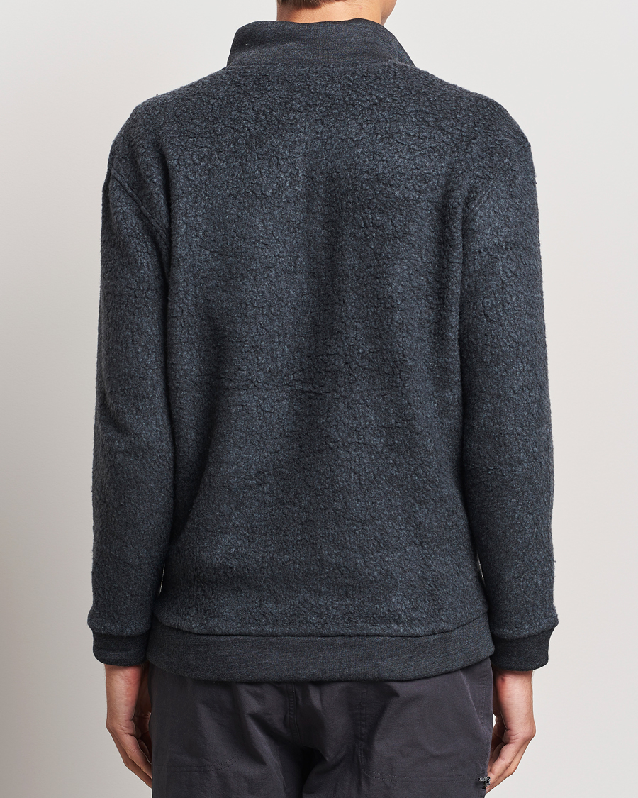 Herren | Pullover | Houdini | Alto Wool/Tencel Half Zip True Black