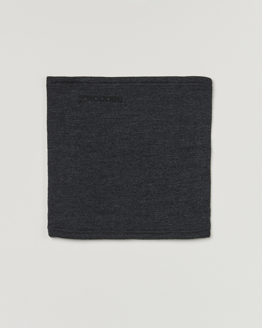 Herren | Houdini Alto Wool/Tencel Neck Gaiter True Black | Houdini | Alto Wool/Tencel Neck Gaiter True Black