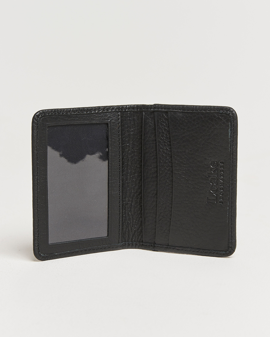 Herren | Geldbörsen | Loake 1880 | Fenchurch Grained Leather Card Holder Black