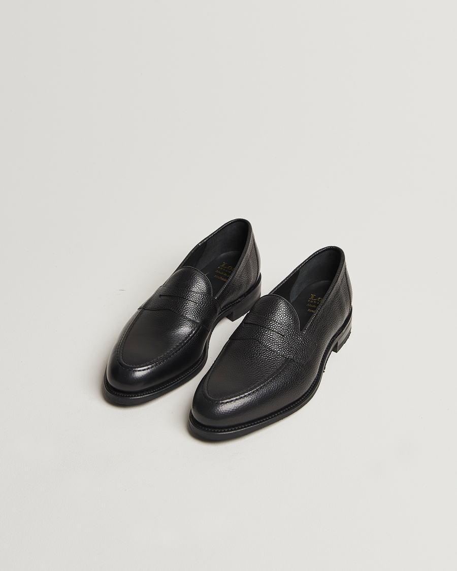 Herren | Loafer | Loake Shoemakers | Imperial Grained Penny Loafer Black