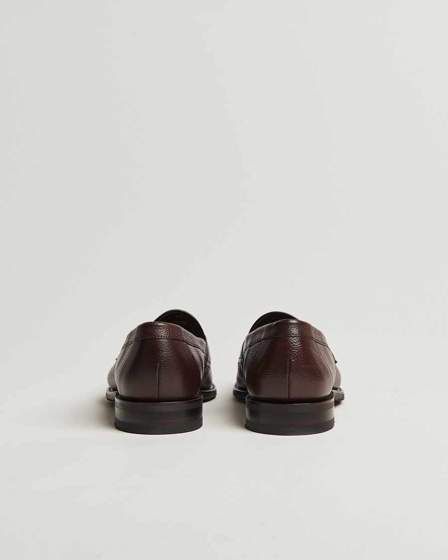 Herren | Loafer | Loake Shoemakers | Imperial Grained Penny Loafer Dark Brown