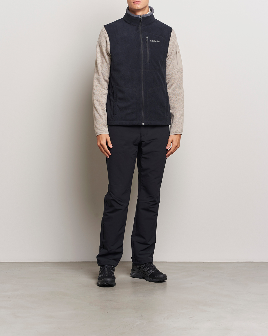 Herren | Columbia Fast Trek Full Zip Fleece Vest Black | Columbia | Fast Trek Full Zip Fleece Vest Black