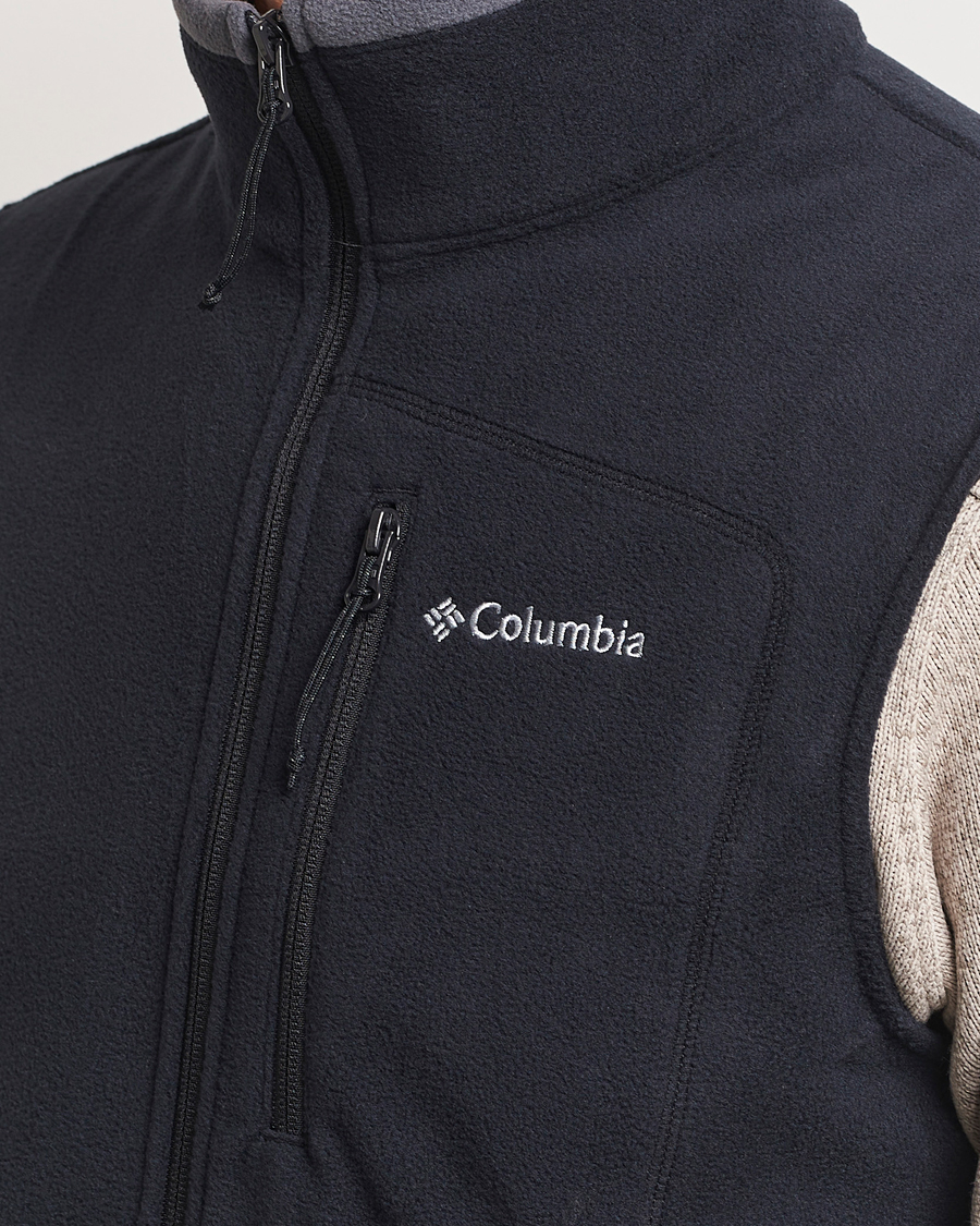Herren | Columbia Fast Trek Full Zip Fleece Vest Black | Columbia | Fast Trek Full Zip Fleece Vest Black