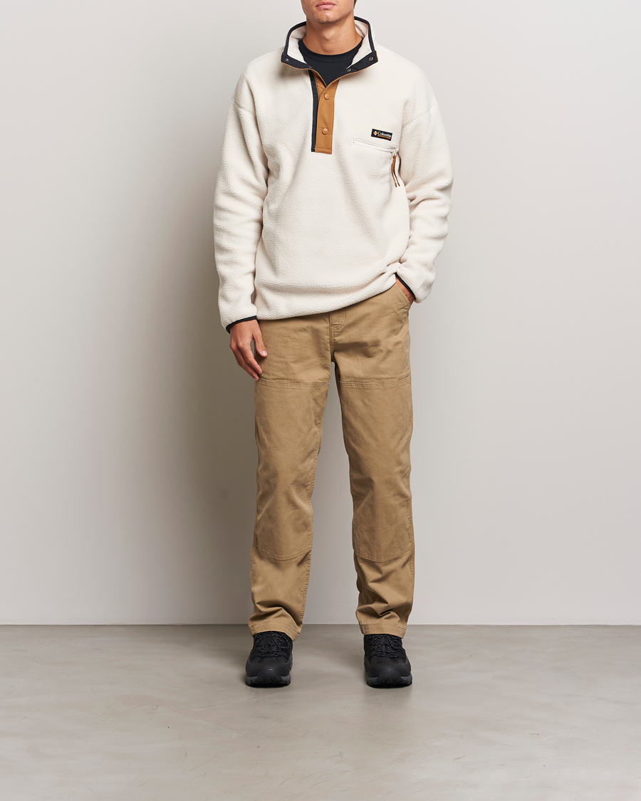 Herren | Pullover | Columbia | Helvetia II Half Snap Fleece Chalk