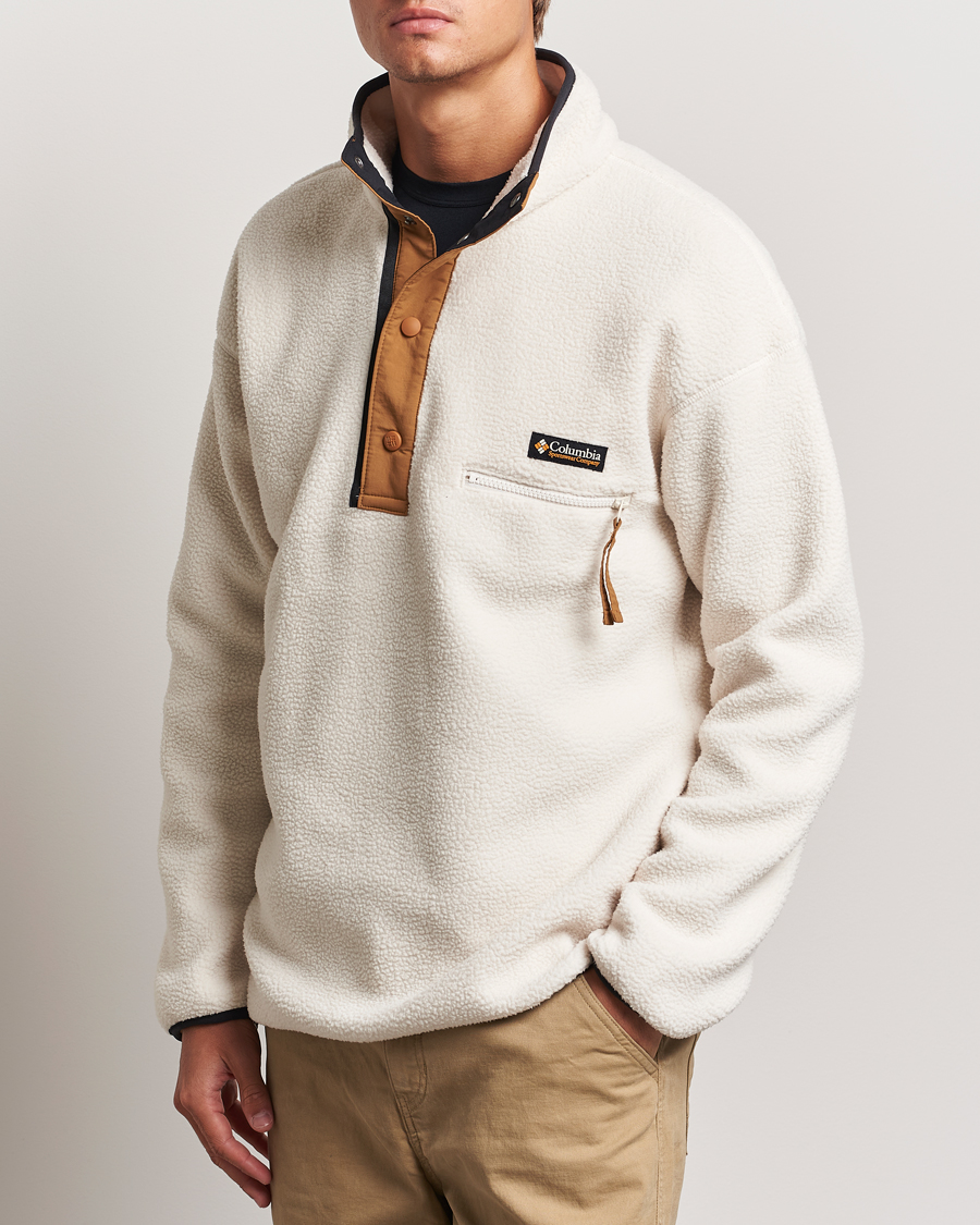 Herren | Pullover | Columbia | Helvetia II Half Snap Fleece Chalk