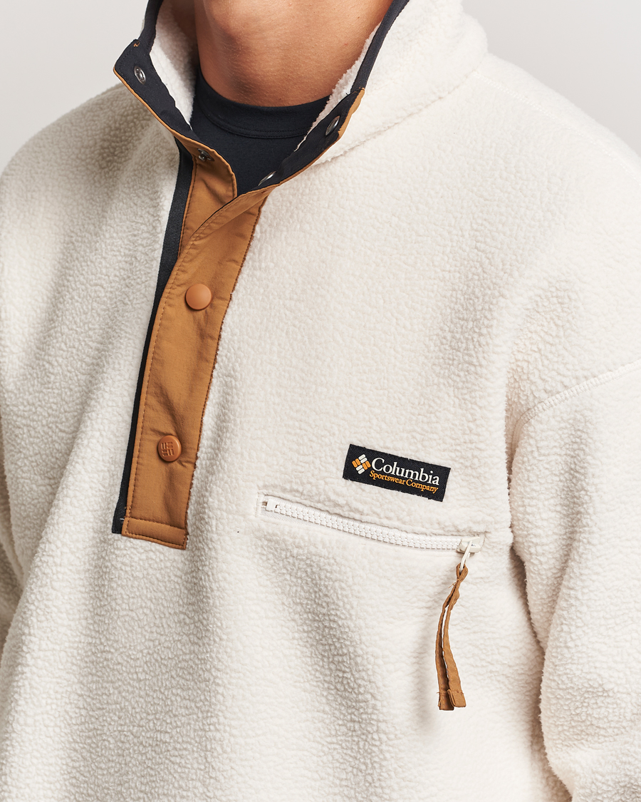 Herren | Pullover | Columbia | Helvetia II Half Snap Fleece Chalk