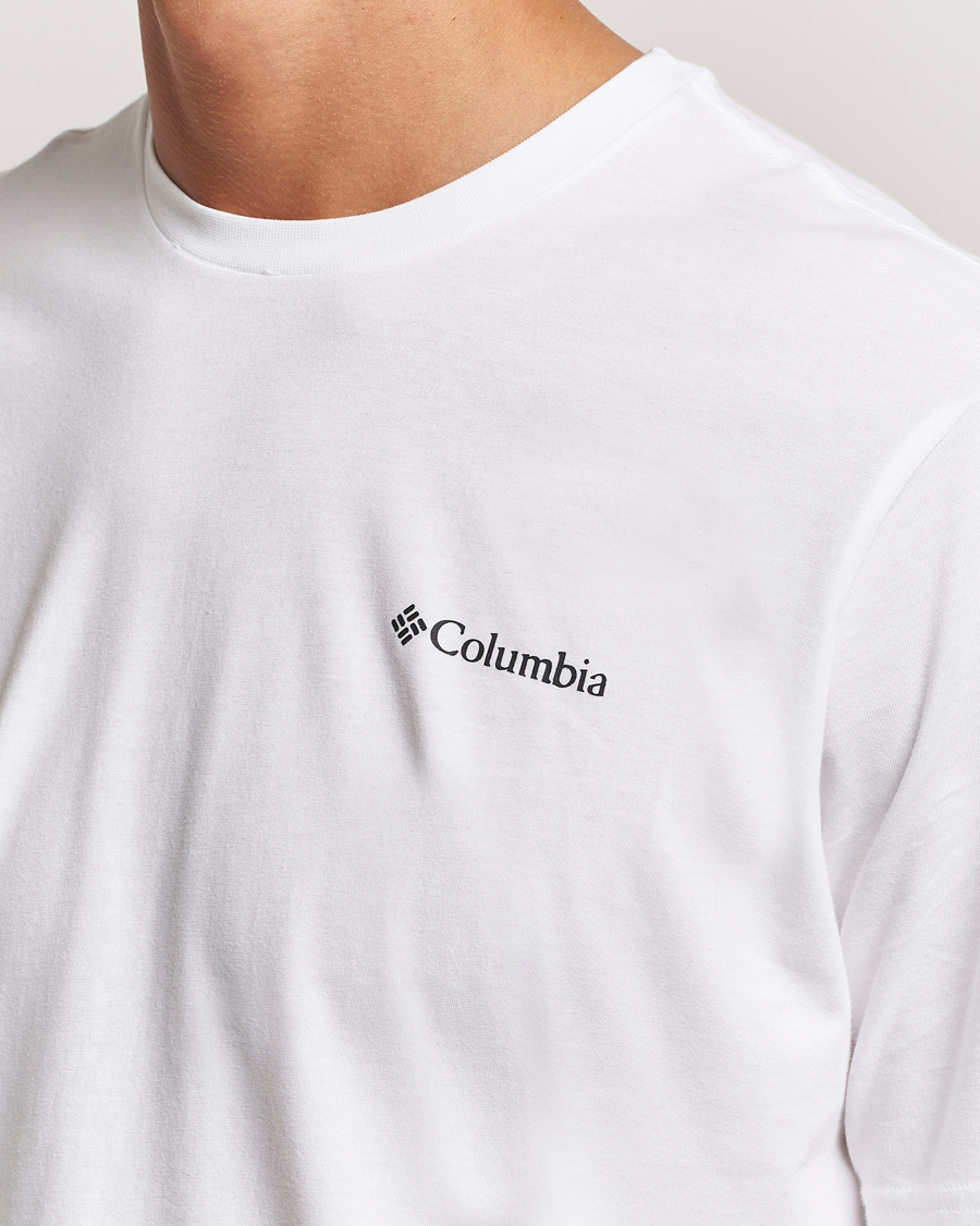 Herren | T-Shirts | Columbia | Rockaway River Back T-Shirt White