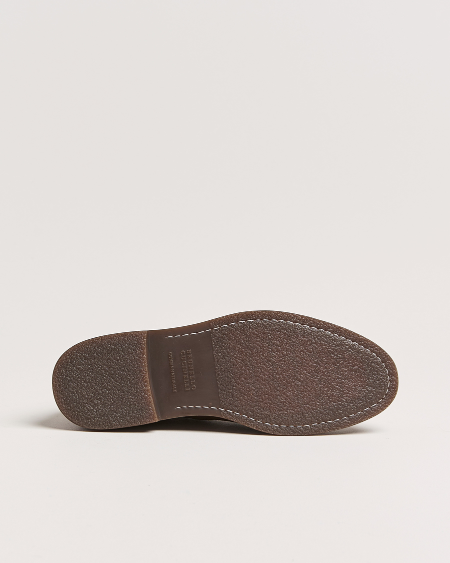 Herren | Brunello Cucinelli Chelsea Boots Dark Brown Suede | Brunello Cucinelli | Chelsea Boots Dark Brown Suede