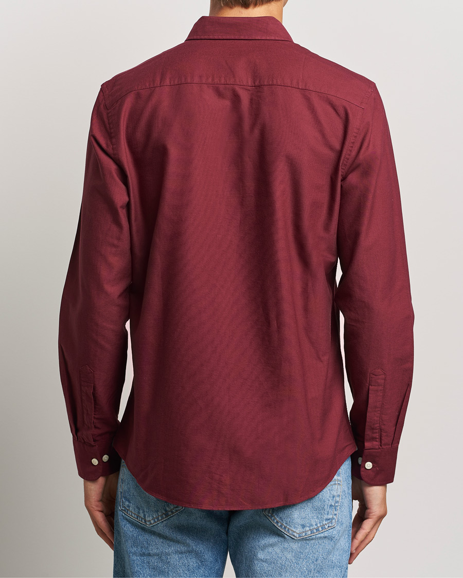 Herren | Hemden | Morris | Douglas Oxford Shirt Wine Red