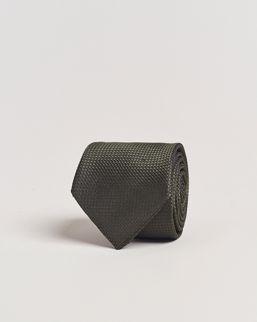 Herren | Krawatten | Morris | Structure Tie Olive