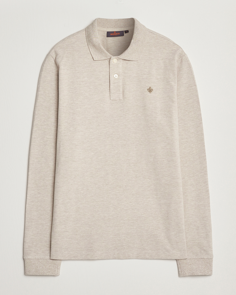Herren | Pullover | Morris | Camden Long Sleeve Polo Khaki