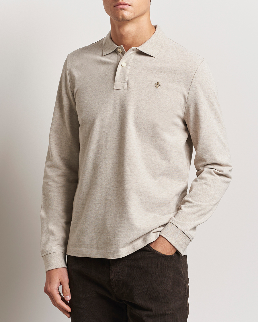 Herren | Pullover | Morris | Camden Long Sleeve Polo Khaki