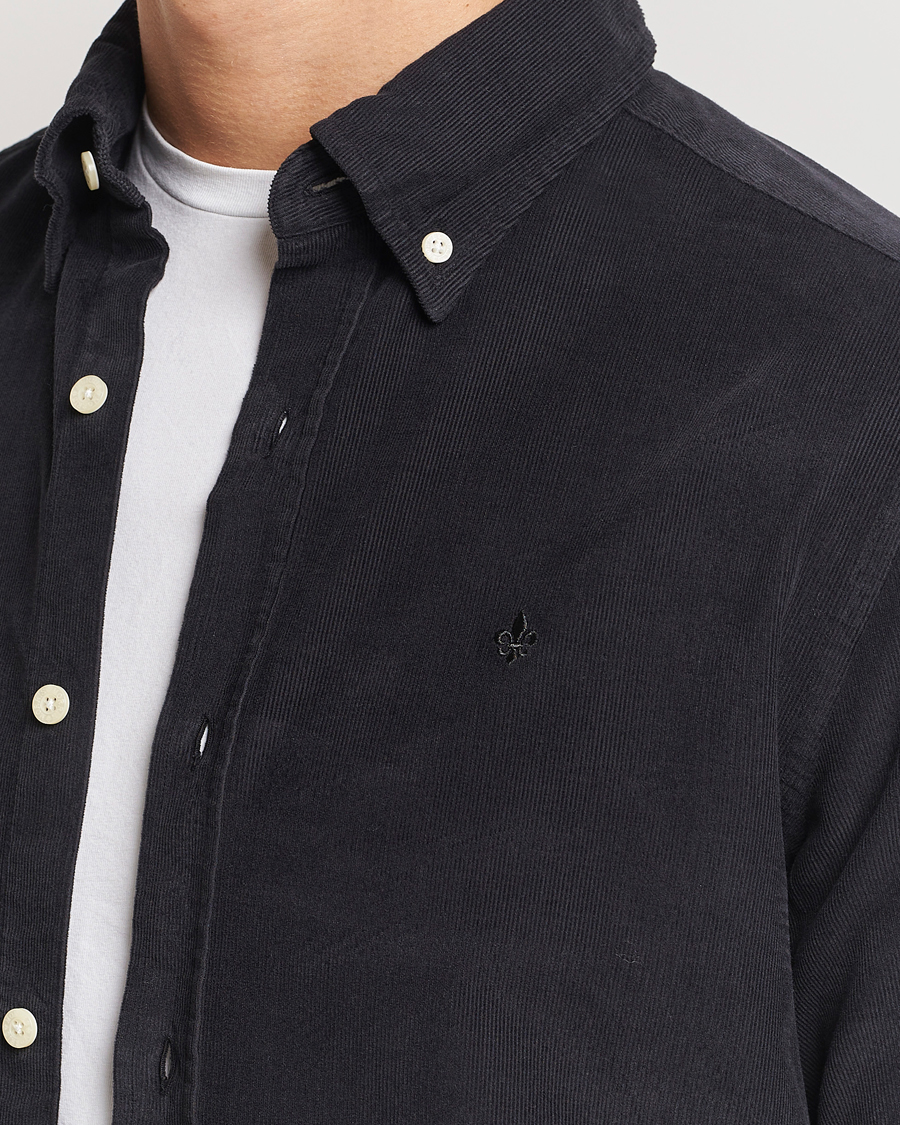Herren | Hemden | Morris | Douglas Corduroy Shirt Grey