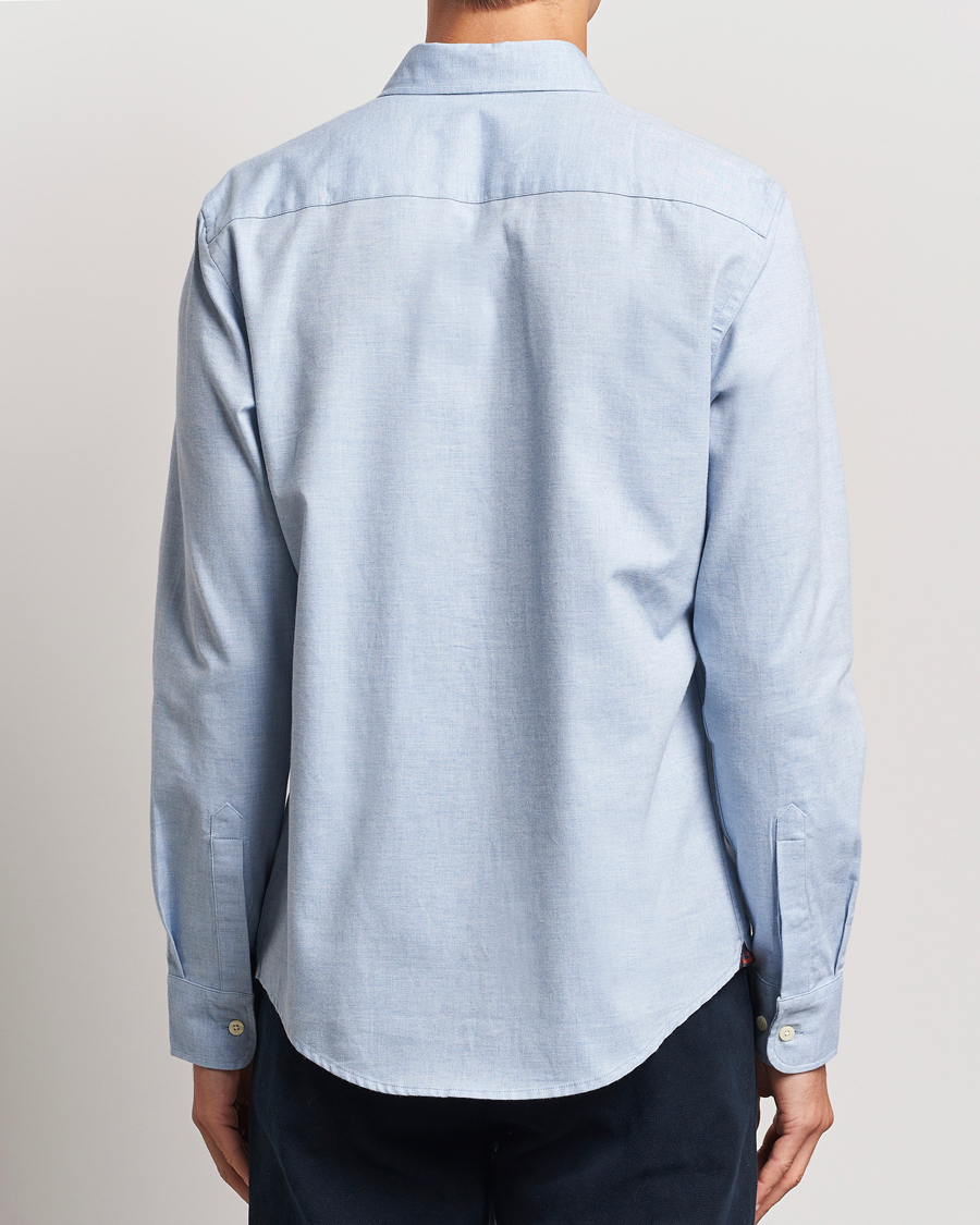 Herren | Hemden | Morris | Watts Flannel Shirt Light Blue