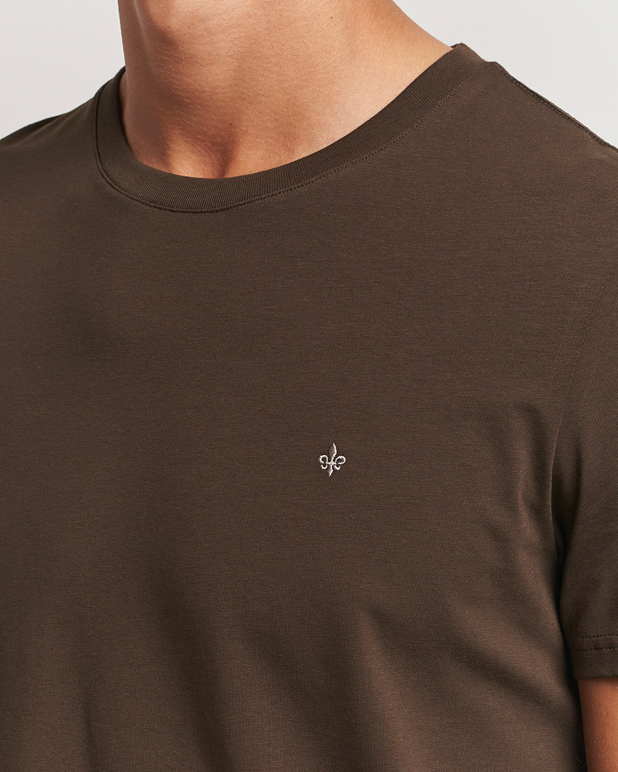 Herren | T-Shirts | Morris | James Crew Neck Tee Brown