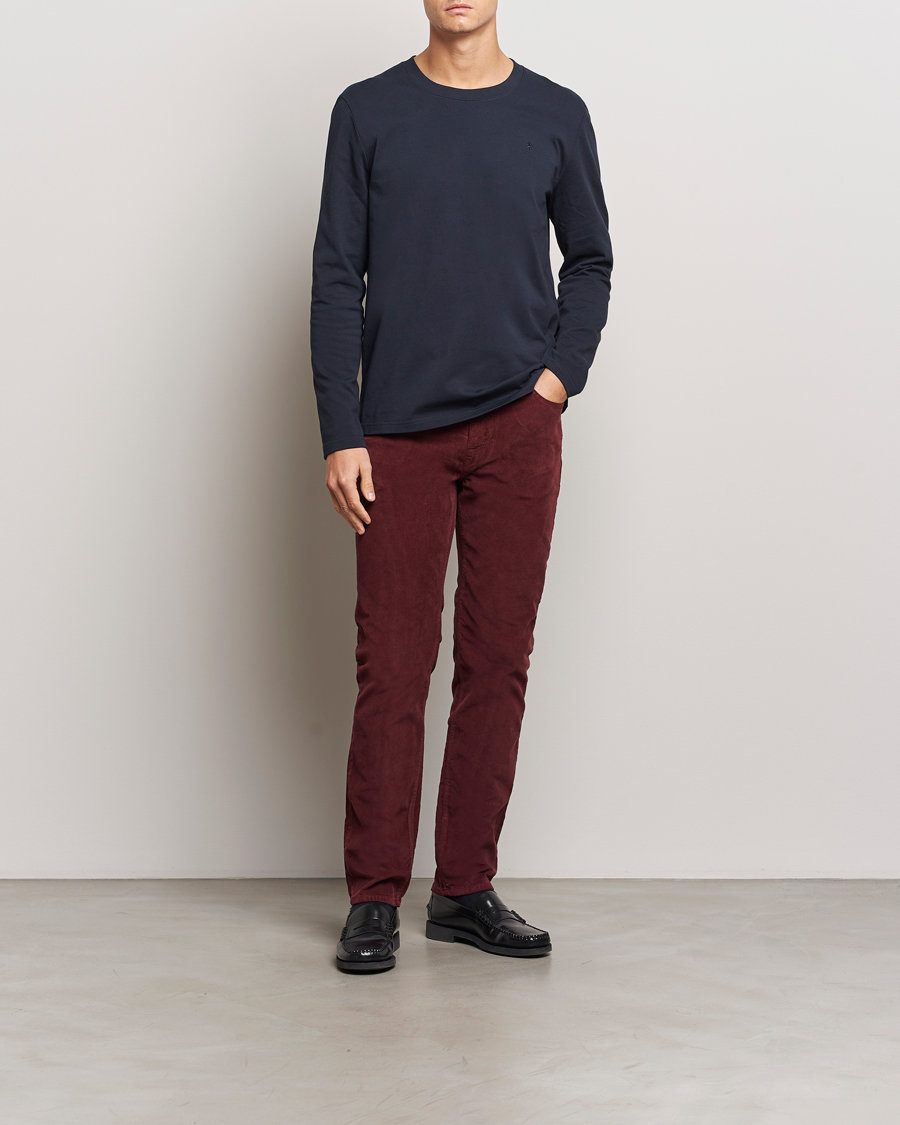 Herren | T-Shirts | Morris | Watson Long Sleeve Tee Old Blue