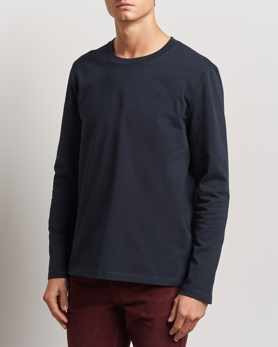 Herren | T-Shirts | Morris | Watson Long Sleeve Tee Old Blue