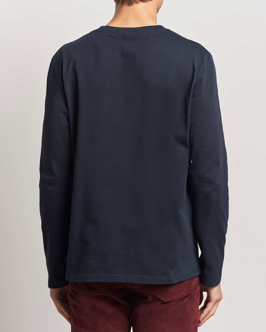 Herren | T-Shirts | Morris | Watson Long Sleeve Tee Old Blue