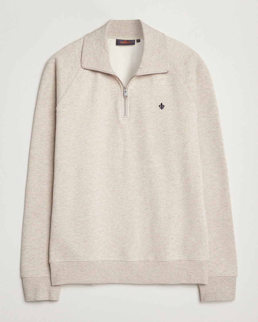 Herren | Pullover | Morris | Maryon Half Zip Sweatshirt Khaki